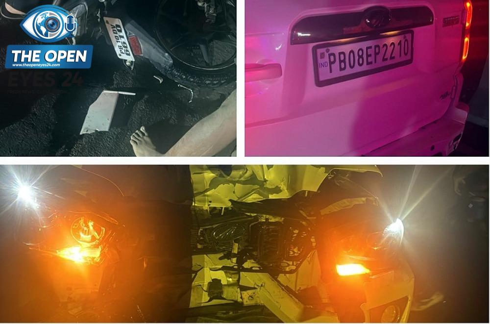 ਬਰਨਾਲਾ ਦੇ ਕਚਹਿਰੀ ਚੌਂਕ ਪੁੱਲ `ਤੇ ਕਹਿਰ ਬਣ ਕੇ ਟੁੱਟੀ ਸਕਾਰਪੀਓ: 2 ਮੋਟਰਸਾਈਕਲ ਸਵਾਰਾਂ ਦੀ ਮੌਤ, 3 ਗੰਭੀਰ ਜ਼ਖ਼ਮੀ