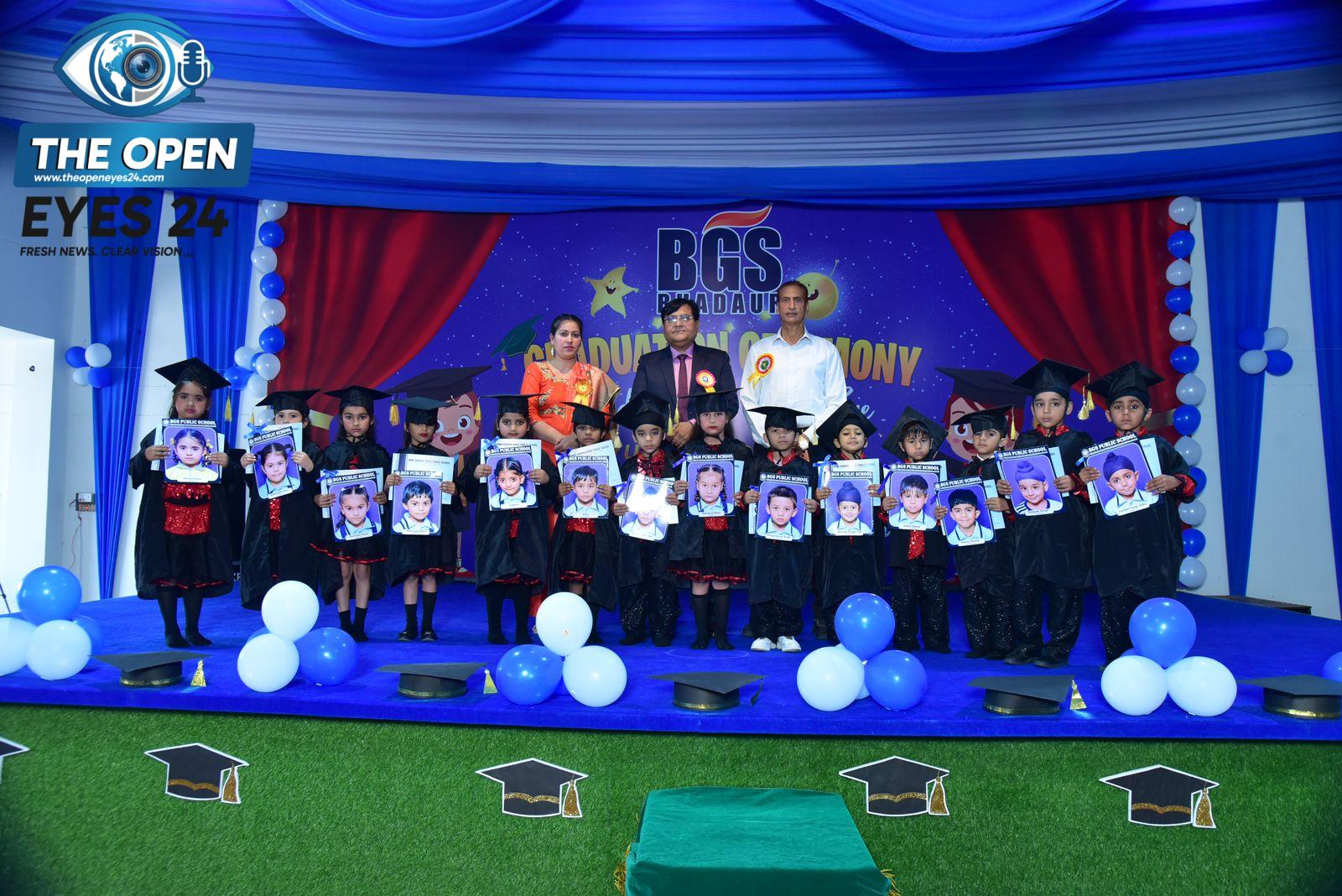 ਬਾਬਾ ਗਾਂਧਾ ਸਿੰਘ ਪਬਲਿਕ ਸਕੂਲ ਭਦੌੜ ਵਿਖੇ ਯੂ. ਕੇ .ਜੀ ਦੇ ਵਿਦਿਆਰਥੀਆਂ ਲਈ ‘ਗ੍ਰੈਜੂਏਸ਼ਨ ਸਮਾਰੋਹ’ ਕਰਵਾਇਆ ਗਿਆ