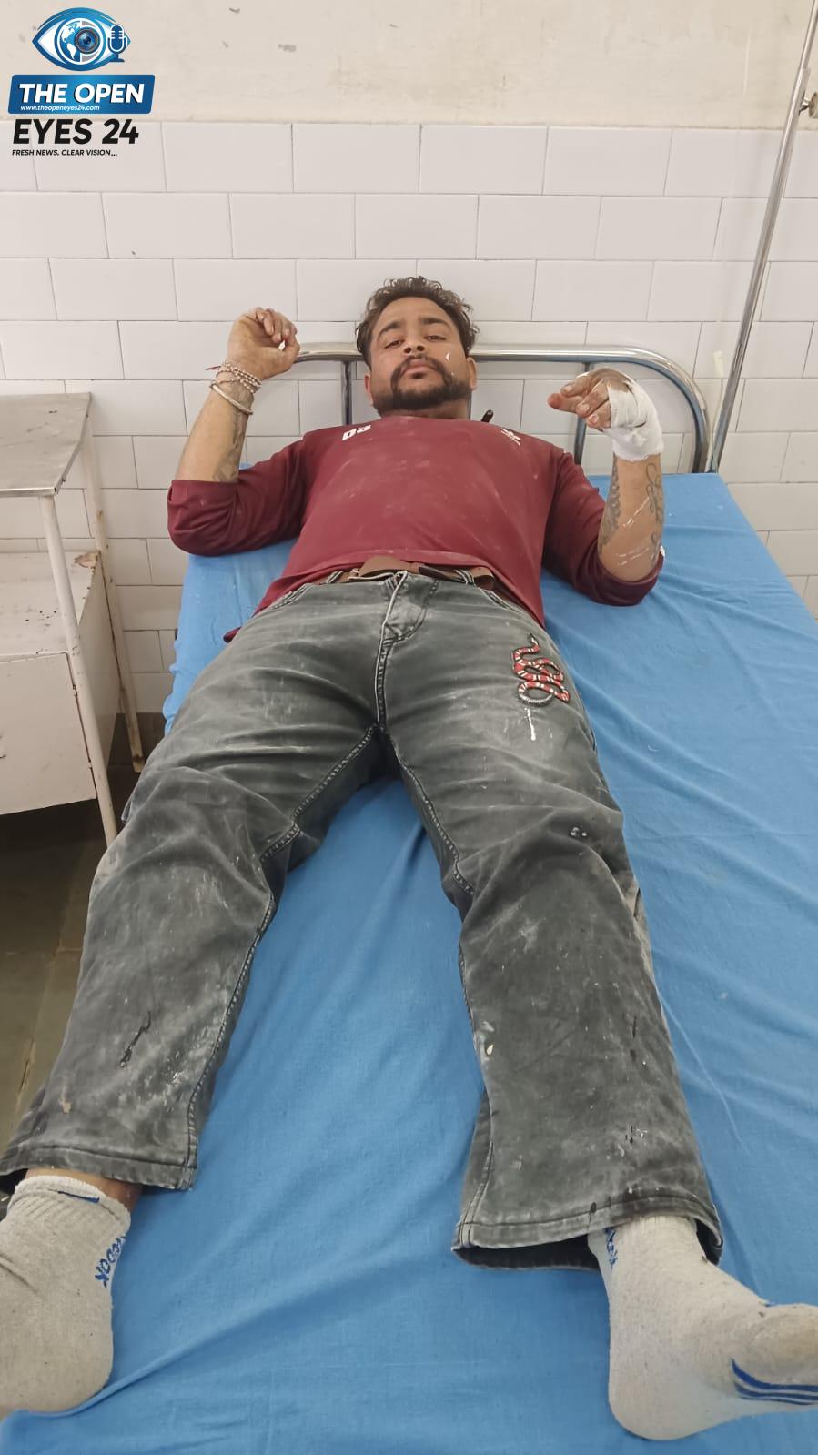 ਆਮ ਆਦਮੀ ਪਾਰਟੀ ਦੇ ਵਰਕਰ ਤੇ ਜਾਨਲੇਵਾ ਹਮਲਾ, ਜਖਮੀ ਨੌਜਵਾਨ ਹਸਪਤਾਲ ਵਿੱਚ ਦਾਖਲ