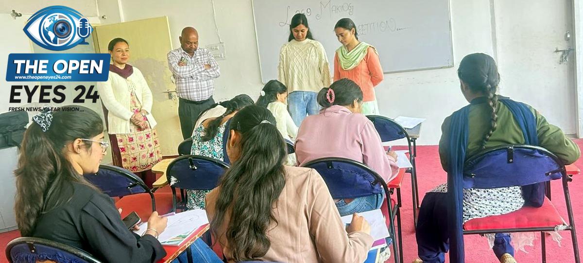 ਐੱਸਐੱਸਡੀ ਕਾਲਜ ਬਰਨਾਲਾ ਵਿਖੇ ਲੋਗੋ ਮੇਕਿੰਗ ਮੁਕਾਬਲੇ ਰਾਹੀਂ ਵਿਦਿਆਰਥੀਆਂ ਨੇ ਦਿਖਾਈ ਆਪਣੀ ਰਚਨਾਤਮਕ ਕਲਾ