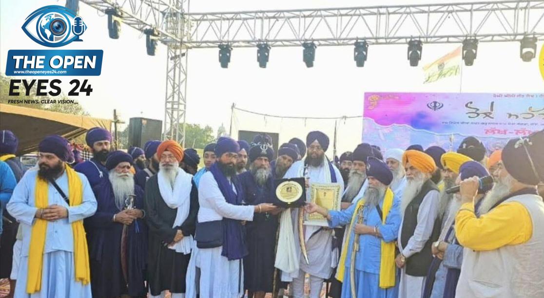 ਖਾਲਸਾਈ ਰੂਹ ਨਾਲ ਰੰਗਿਆ ਹੋਲਾ ਮਹੱਲਾ: ਬੁੱਢਾ ਦਲ ਦੇ ਇੰਟਰਨੈਸ਼ਨਲ ਗਤਕਾ ਮੁਕਾਬਲੇ ਸ਼ੁਰੂ, ਸਿੰਘ ਸਾਹਿਬ ਗਿਆਨੀ ਅਮਰਜੀਤ ਸਿੰਘ ਦਾ ਵਿਸ਼ੇਸ਼ ਸਨਮਾਨ।