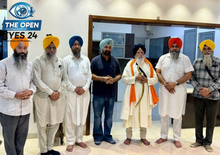 ਬਰਨਾਲਾ ਵਿਖੇ ਜਥੇਦਾਰ ਸੰਤ ਬਾਬਾ ਟੇਕ ਸਿੰਘ ਜੀ ਦਾ ਦੌਰਾ, ਪੰਥ ਦੀ ਚੜ੍ਹਦੀ ਕਲਾ ਲਈ ਬਾਣੀ ਨਾਲ ਜੁੜਨ ਦਾ ਸੰਦੇਸ਼