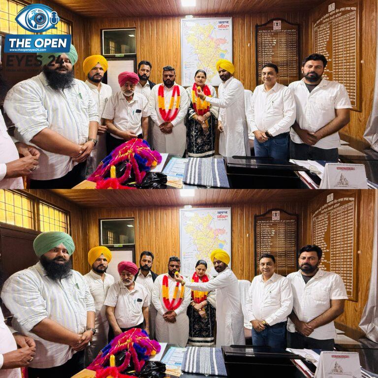 ਵਿਧਾਇਕ ਲਾਭ ਸਿੰਘ ਉਗੋਕੇ ਦੀ ਮੌਜੂਦਗੀ ਵਿੱਚ ਬਲਾਕ ਸਮਿਤੀ ਸਹਿਣਾ ਦੇ ਚੇਅਰਮੈਨ ਤੇ ਵਾਈਸ ਚੇਅਰਮੈਨ ਦੀ ਹੋਈ ਚੋਣ, ਵਰਕਰਾਂ ਵਿੱਚ ਭਾਰੀ ਉਤਸ਼ਾਹ