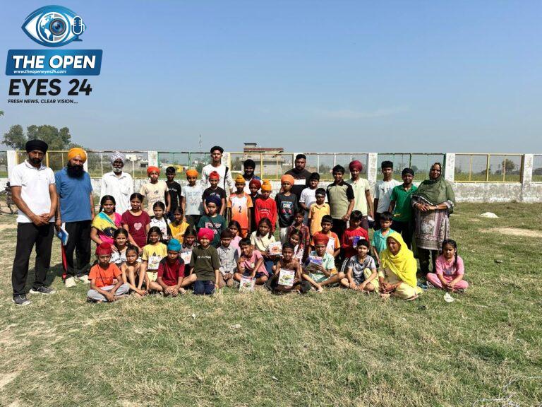 ਜੇਤੂ ਖਿਡਾਰੀਆਂ ਨੂੰ ਕਾਜੂ,ਬਦਾਮ ਅਤੇ ਦੇਸੀ ਘਿਓ ਨਾਲ ਕੀਤਾ ਗਿਆ ਸਨਮਾਨਿਤ