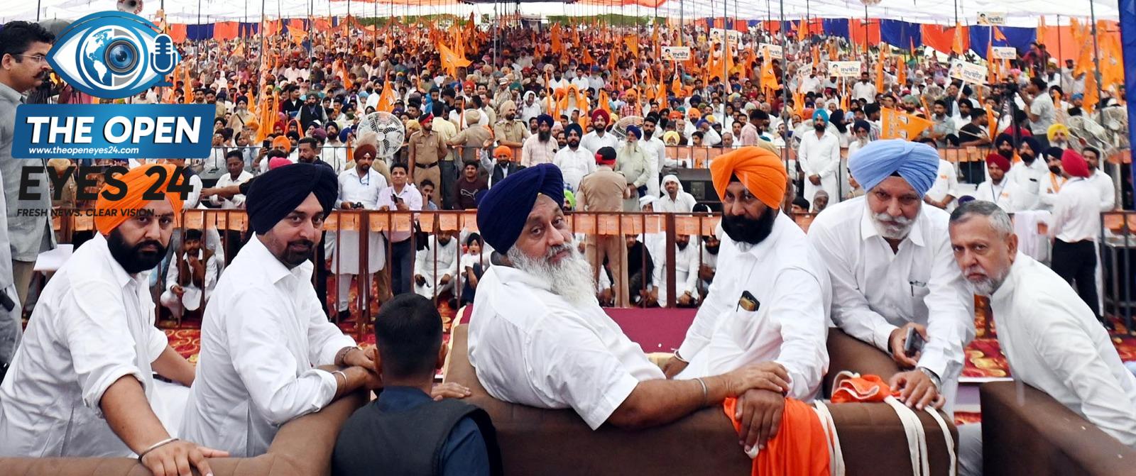 ਤਾਜੋਕੇ ਦੀ ਧਰਤੀ ਤੋਂ ਸੁਖਬੀਰ ਬਾਦਲ ਦਾ ਹੱਲਾਬੋਲ: ਪੰਜਾਬ ਬਚਾਉਣ ਲਈ ਨਸ਼ੇ ਤੇ ਗੈਂਗਸਟਰ ਕਲਚਰ ਦਾ ਖ਼ਾਤਮਾ ਸਭ ਤੋਂ ਪਹਲਿੀ ਲੋੜ