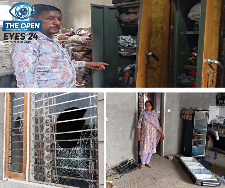 ਬਰਨਾਲਾ 'ਚ ਗੁੰਡਾਗਰਦੀ ਦਾ ਨੰਗਾ ਨਾਚ: ਨਕਾਬਪੋਸ਼ਾਂ ਨੇ ਡੀਸੀ ਦਫ਼ਤਰ ਦੇ ਮੁਲਾਜ਼ਮ ਦੇ ਘਰ ਕੀਤੀ ਭੰਨ-ਤੋੜ ਤੇ ਲੱਖਾਂ ਦੀ ਚੋਰੀ