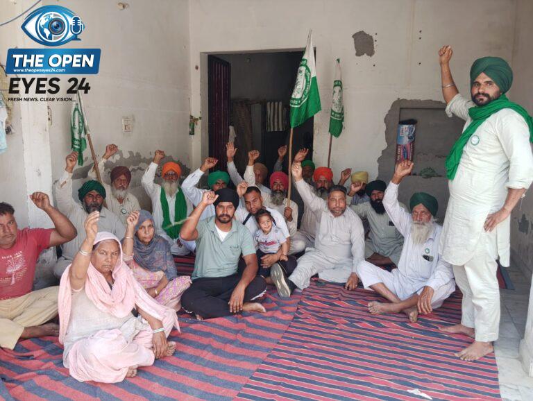 ਕਿਸਾਨ ਜਥੇਬੰਦੀਆਂ ਨੇ ਇੱਕਜੁੱਟ ਹੋ ਕੇ ਰੋਕੀ ਮਜ਼ਦੂਰ ਦੇ ਘਰ ਦੀ ਕੁਰਕੀ