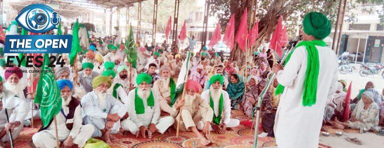 ਪੁਰਾਣੀ ਅਨਾਜ ਮੰਡੀ ਤਪਾ ਵਿਖੇ ਸਾਮਰਾਜਵਾਦੀ ਨੀਤੀਆਂ ਦਾ ਜ਼ੋਰਦਾਰ ਵਿਰੋਧ ਕਰਕੇ ਸ਼ਹੀਦਾਂ ਨੂੰ ਕੀਤਾ ਸਿਜਦਾ