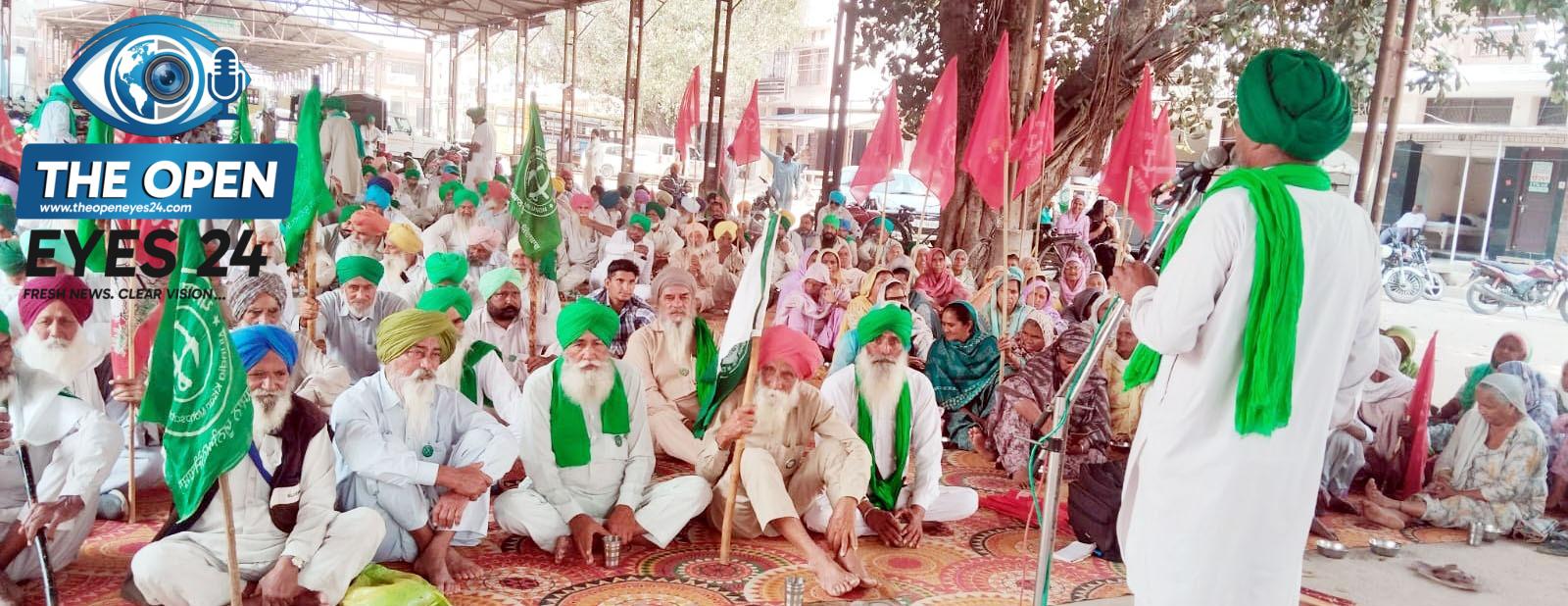 ਪੁਰਾਣੀ ਅਨਾਜ ਮੰਡੀ ਤਪਾ ਵਿਖੇ ਸਾਮਰਾਜਵਾਦੀ ਨੀਤੀਆਂ ਦਾ ਜ਼ੋਰਦਾਰ ਵਿਰੋਧ ਕਰਕੇ ਸ਼ਹੀਦਾਂ ਨੂੰ ਕੀਤਾ ਸਿਜਦਾ