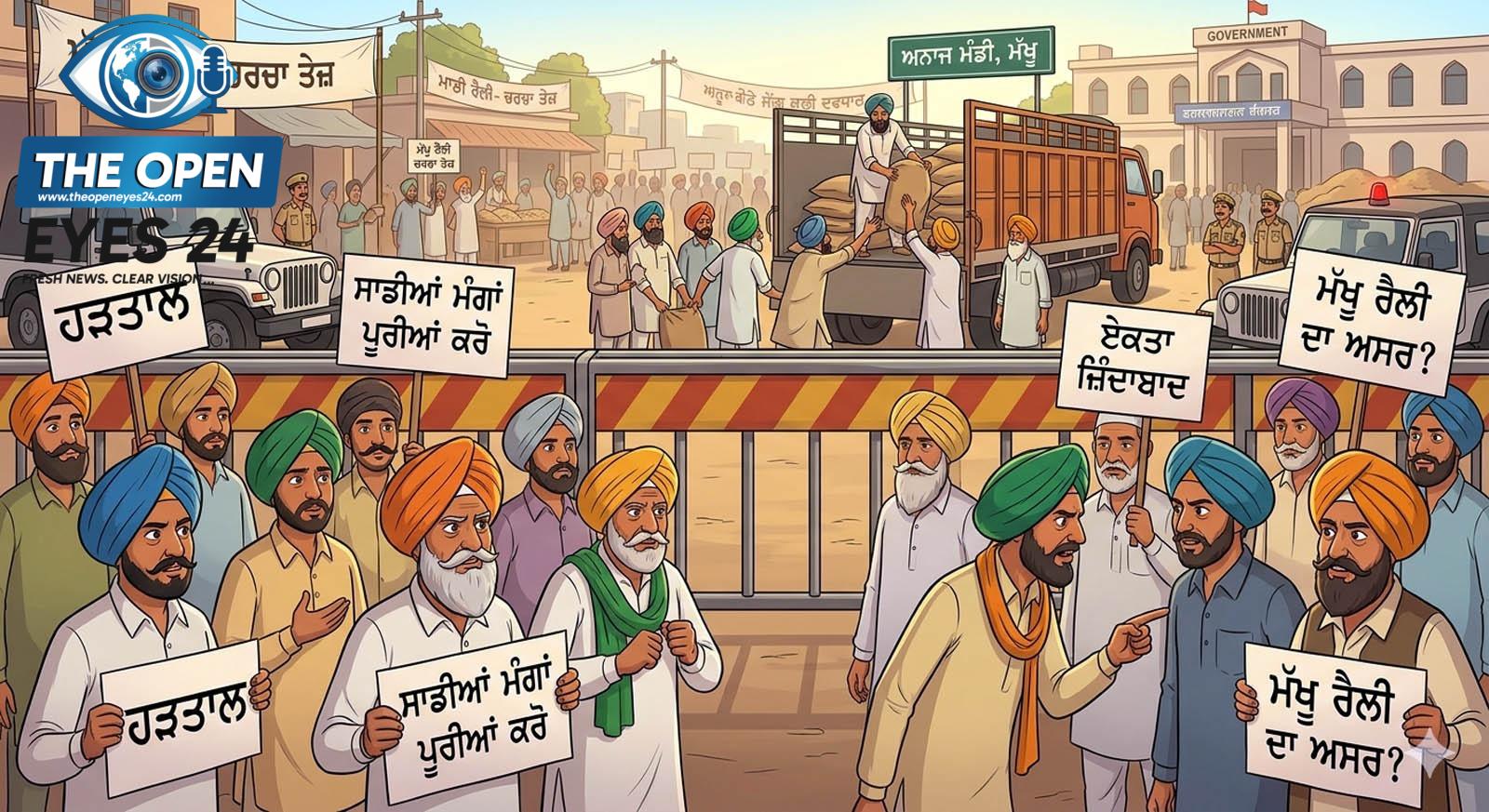 ਪੰਜਾਬ ’ਚ ਆੜਤੀਆਂ ਦੀ ਹੜਤਾਲ ਕਿਉਂ ਨਹੀਂ ਹੋ ਪਾਉਂਦੀ ਪੂਰੀ ਤਰ੍ਹਾਂ ਸਫਲ? ਮੱਖੂ ਰੈਲੀ ਤੋਂ ਬਾਅਦ ਚਰਚਾ ਤੇਜ਼