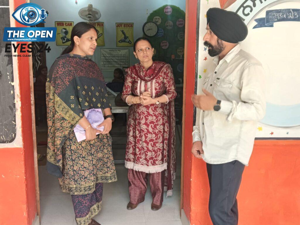 ਐਸ.ਡੀ.ਐਮ. ਕ੍ਰਿਤਿਕਾ ਗੋਇਲ ਵੱਲੋਂ ਸਰਕਾਰੀ ਹਾਈ ਸਕੂਲ ਮਹਿਲ ਖੁਰਦ ਦੀ ਅਚਾਨਕ ਚੈਕਿੰਗ