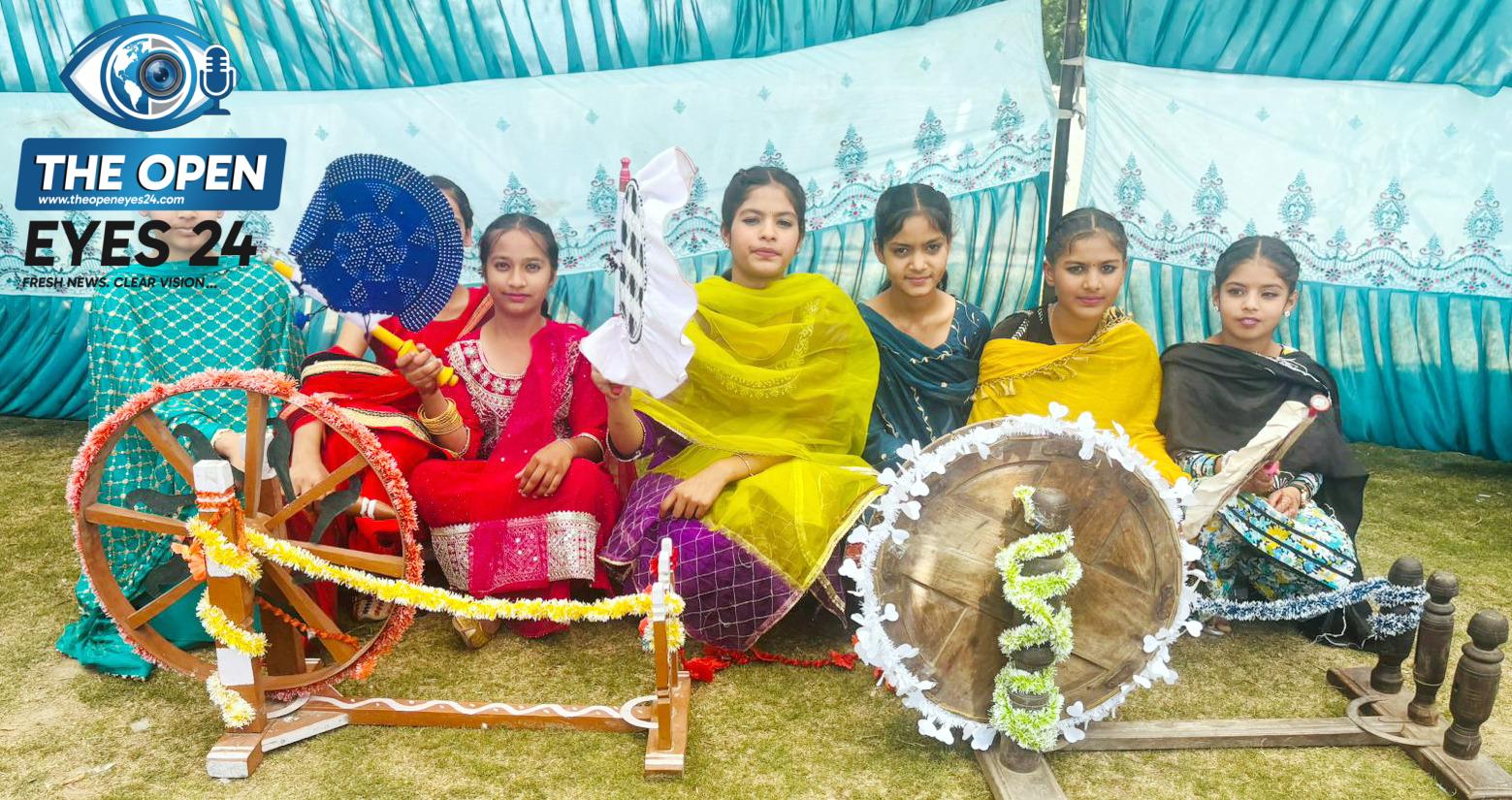 ਕੈਪਸ਼ਨ - ਐੱਸ. ਜੀ. ਐੱਨ. ਇੰਟਰਨੈਸ਼ਨਲ ਸਕੂਲ ਦੀਵਾਨਾ ਵਿਖੇ ਆਪਣੀ ਇੱਕ ਪੇਸ਼ਕਾਰੀ ਦੌਰਾਨ ਨੰਨ੍ਹੇ ਬੱਚੇ।