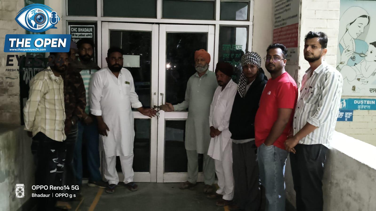 ਸਰਕਾਰੀ ਸਿਹਤ ਸੇਵਾਵਾਂ ਦੀ ਨਿਕਲੀ ਫੂਕ, ਭਦੌੜ ਹਸਪਤਾਲ ਨੂੰ ਜਿੰਦਾ ਲੱਗਾ ਹੋਣ ਕਾਰਨ ਐਕਸੀਡੈਂਟ ਦਾ ਮਰੀਜ਼ ਇਲਾਜ ਲਈ ਦਰ-ਦਰ ਭਟਕਣ ਲਈ ਹੋਇਆ ਮਜਬੂਰ