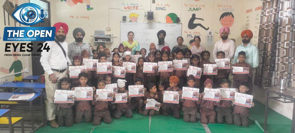 ਸਰਕਾਰੀ ਪ੍ਰਾਇਮਰੀ ਸਕੂਲ ਛੀਨੀਵਾਲ ਕਲਾਂ ਵਿਖੇ ਬੱਚਿਆਂ ਦੇ ਅਧਿਕਾਰਾਂ ਦੀ ਰੱਖਿਆ ਅਤੇ ਉਨ੍ਹਾਂ ਦੀ ਸੁਰੱਖਿਆ ਸਬੰਧੀ ਕਰਵਾਇਆ ਗਿਆ ਜਾਗਰੂਕਤਾ ਪ੍ਰੋਗਰਾਮ