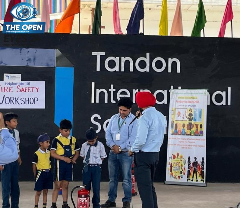 ਟੰਡਨ ਸਕੂਲ ਵਿੱਚ ਅੱਗ ਸੁਰੱਖਿਆ ਵਰਕਸ਼ਾਪ ਦਾ ਆਯੋਜਨ, ਬੱਚਿਆਂ ਨੂੰ ਦਿੱਤੀ ਗਈ ਜਰੂਰੀ ਜਾਣਕਾਰੀ