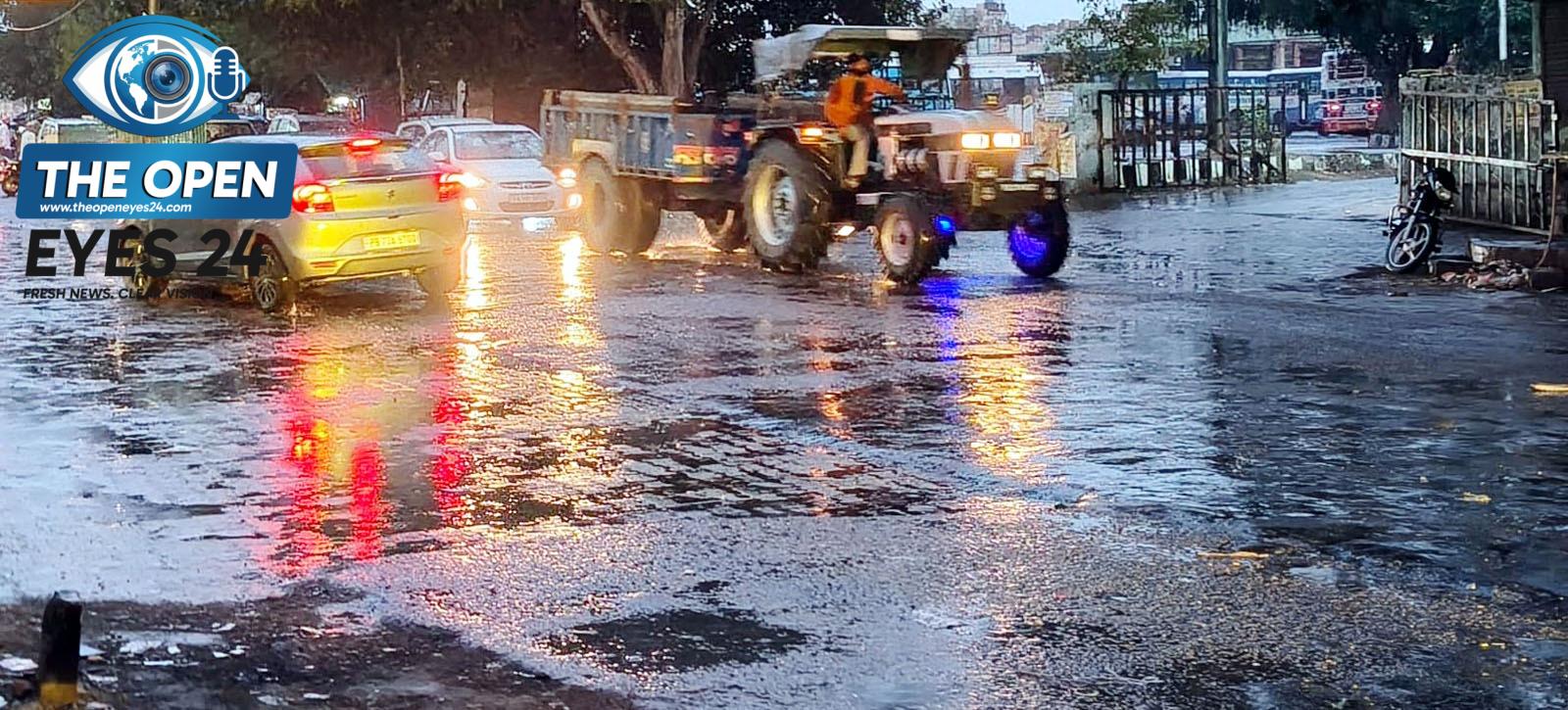 ਬਰਨਾਲਾ ’ਚ ਮੰਗਲਵਾਰ ਸ਼ਾਮ ਪਏ ਅਚਾਨਕ ਮੀਂਹ ਨੇ ਬਦਲਿਆ ਮੌਸਮ ਦਾ ਮਿਜ਼ਾਜ; ਵਾਢੀ ਸਿਰ 'ਤੇ ਹੋਣ ਕਾਰਨ ਕਿਸਾਨਾਂ ਦੀਆਂ ਵਧੀਆਂ ਚਿੰਤਾਵਾਂ