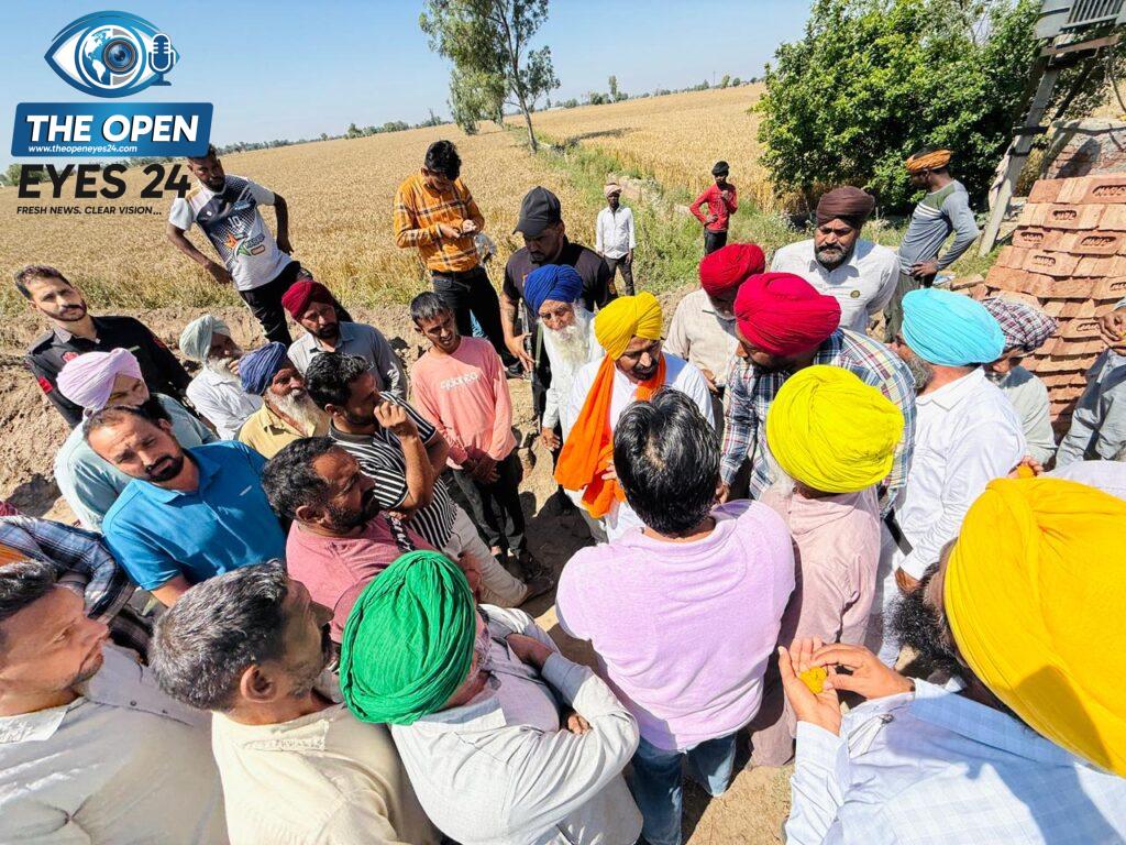 ਵਿਧਾਇਕ ਲਾਭ ਸਿੰਘ ਉੱਗੋਕੇ ਵੱਲੋਂ ਪਿੰਡ ਢਿੱਲਵਾਂ ਵਿਖੇ ਨਵੇਂ ਮੋਘੇ ਦਾ ਉਦਘਾਟਨ; 950 ਏਕੜ ਰਕਬੇ ਨੂੰ ਮਿਲੇਗਾ ਨਹਿਰੀ ਪਾਣੀ