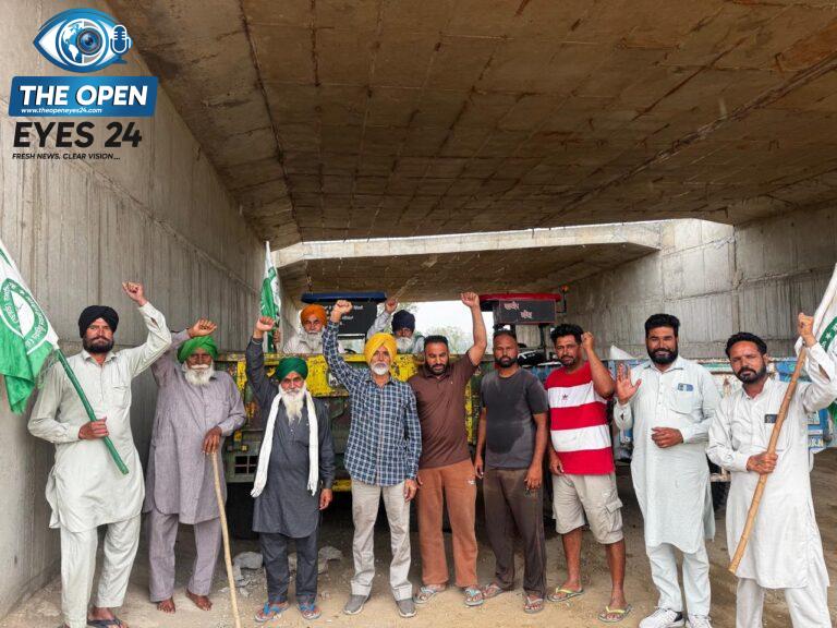 ਜੈਪੁਰ–ਕੱਟੜਾ ਐਕਸਪ੍ਰੈੱਸਵੇਅ ਵਿਰੁੱਧ ਕਿਸਾਨਾਂ ਦੀ ਲੜਾਈ 14ਵੇਂ ਦਿਨ ਵਿੱਚ ਦਾਖਲ  ਮੁਆਵਜ਼ੇ ਵਿੱਚ ਸਮਾਨਤਾ ਲਈ ਸਰਕਾਰ ਤੋਂ ਲਿਖਤੀ ਹੁਕਮ ਦੀ ਡੱਟ ਕੇ ਮੰਗ