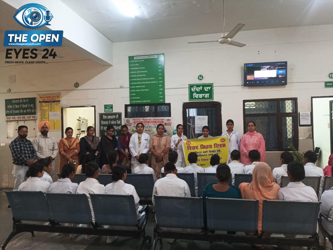 ਵਿਸ਼ਵ ਸਿਹਤ ਦਿਵਸ ਮੌਕੇ ਸਿਹਤ ਬਲਾਕ ਮਹਿਲ ਕਲਾਂ ਵਿਚ ਲਾਏ ਗਏ ਜਾਗਰੂਕਤਾ ਕੈਂਪਵਿਸ਼ਵ ਸਿਹਤ ਦਿਵਸ ਮੌਕੇ ਸਿਹਤ ਬਲਾਕ ਮਹਿਲ ਕਲਾਂ ਵਿਚ ਲਾਏ ਗਏ ਜਾਗਰੂਕਤਾ ਕੈਂਪ