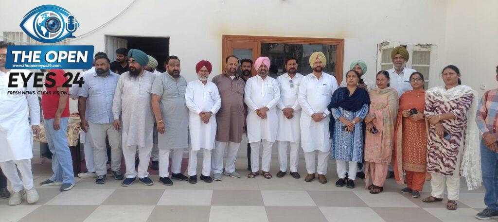 ਕਾਂਗਰਸੀ ਆਗੂਆਂ 'ਤੇ ਐਂਫ .ਆਈ.ਆਰ ਵਿਧਾਇਕ ਢਿੱਲੋਂ ਵੱਲੋਂ ਤਿੱਖੇ ਸੰਘਰਸ਼ ਦੀ ਚਿਤਾਵਨੀ