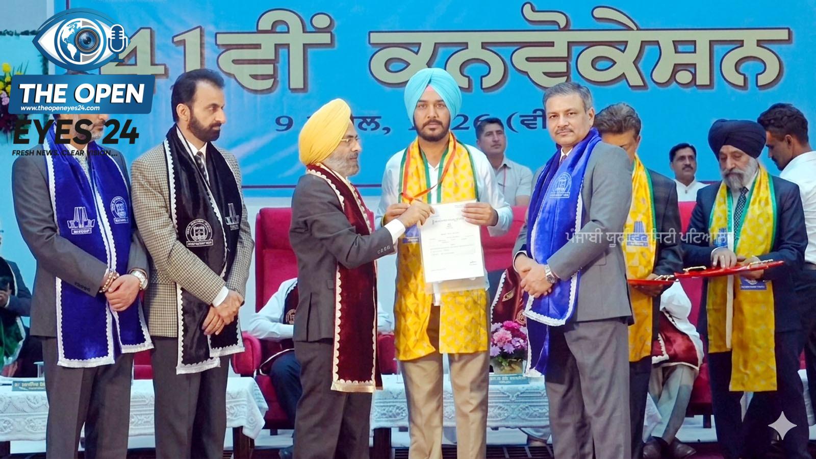 ਬਰਨਾਲਾ ਦੇ ਪੱਤਰਕਾਰ ਨਿਰਮਲ ਸਿੰਘ ਪੰਡੋਰੀ ਨੇ ਪੰਜਾਬੀ ਯੂਨੀਵਰਸਿਟੀ ’ਚੋਂ ਪ੍ਰਾਪਤ ਕੀਤਾ ਸੋਨ ਤਮਗਾ; ਪੱਤਰਕਾਰੀ ਜਗਤ ’ਚ ਖੁਸ਼ੀ ਦੀ ਲਹਿਰ