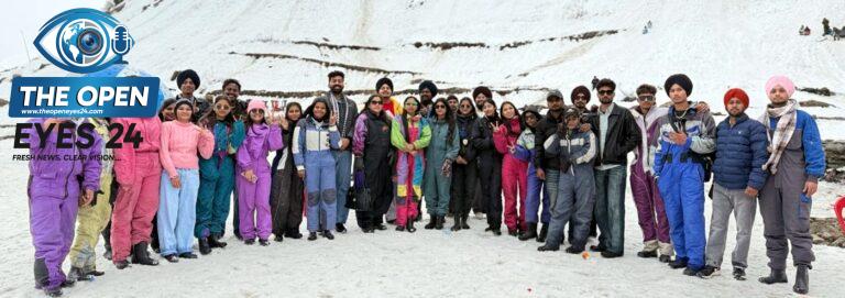 ਐੱਸਐੱਸਡੀ ਕਾਲਜ ਬਰਨਾਲਾ ਦੇ ਵਿਦਿਆਰਥੀਆਂ ਨੇ ਕੁੱਲੂ-ਮਨਾਲੀ ਦੀਆਂ ਵਾਦੀਆਂ ਦਾ ਮਾਣਿਆ ਆਨੰਦ