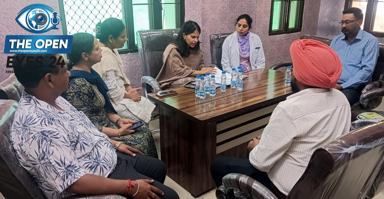 ਲੋਕਾਂ ਨੂੰ ਮਿਆਰੀ ਸਿਹਤ ਸੇਵਾਵਾਂ ਦੇਣ ਲਈ ਲਗਾਤਾਰ ਉਪਰਾਲੇ ਕੀਤੇ ਜਾਣ: ਐੱਸਡੀਐੱਮ ਕ੍ਰਿਤਿਕਾ ਗੋਇਲ