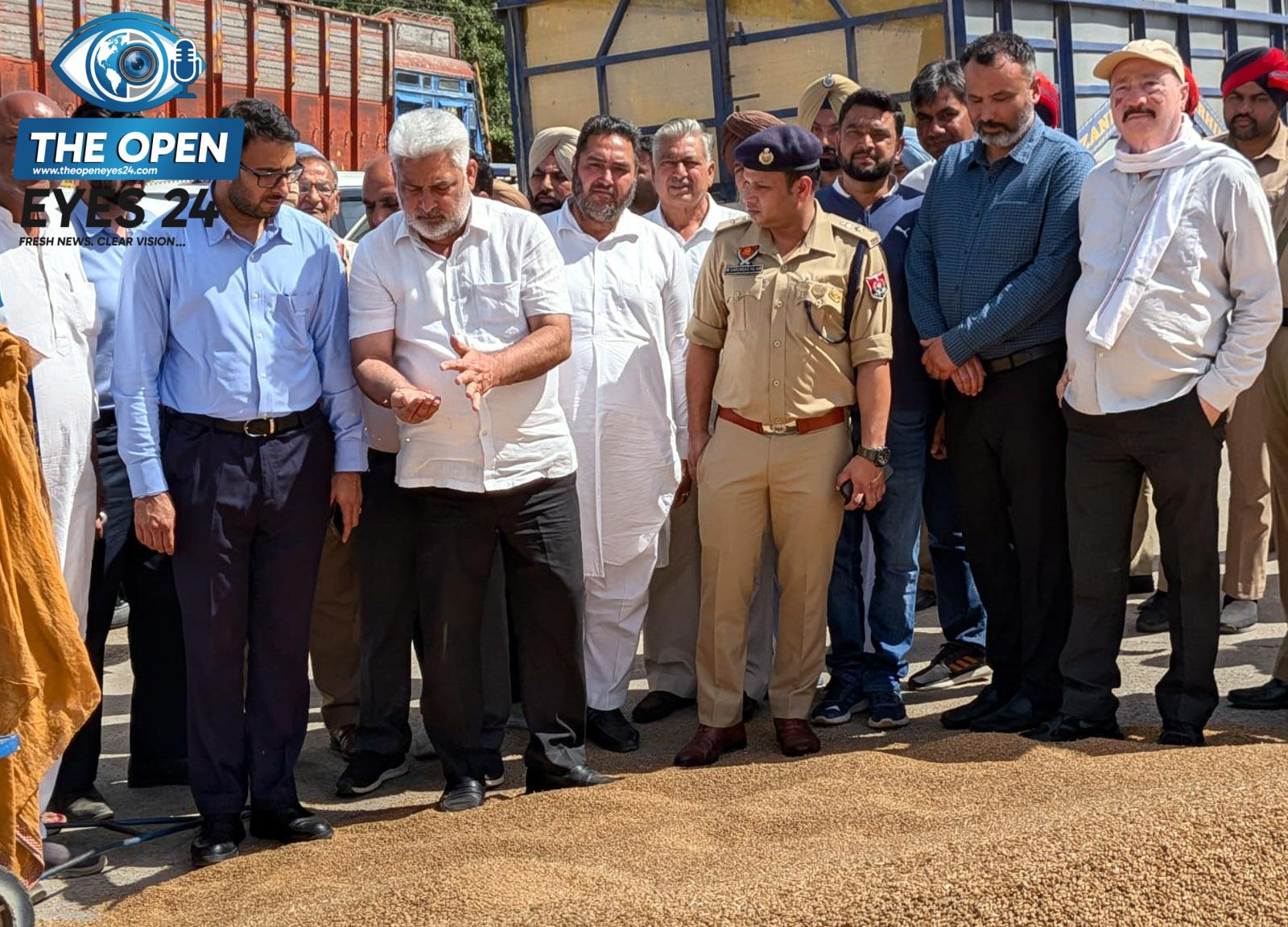 ਪੰਜਾਬ ਦੀਆਂ ਮੰਡੀਆਂ ’ਚ ਹੁਣ ਤਕ 34 ਲੱਖ ਮੀਟ੍ਰਿਕ ਟਨ ਦੀ ਕੀਤੀ ਗਈ ਖ਼ਰੀਦ: ਲਾਲ ਚੰਦ ਕਟਾਰੂਚੱਕ