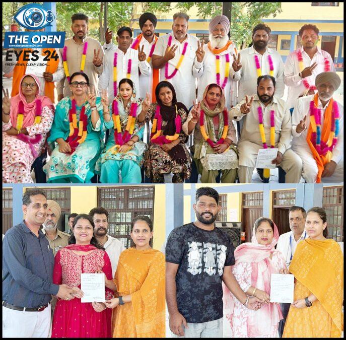 ਐਸ.ਡੀ.ਐਮ. ਮੈਡਮ ਕ੍ਰਿਤਿਕਾ ਗੋਇਲ ਵੱਲੋਂ ਨਤੀਜਿਆਂ ਦਾ ਅਧਿਕਾਰਤ ਐਲਾਨ, ਵਾਰਡ ਨੰਬਰ 11 ਤੋਂ ਸ੍ਰੀਮਤੀ ਸਿਰਾਜ ਗਰਗ ਨੇ 483 ਵੋਟਾਂ ਦੇ ਸਭ ਤੋਂ ਵੱਡੇ ਫਰਕ ਨਾਲ ਹਾਸਲ ਕੀਤੀ ਇਤਿਹਾਸਕ ਜਿੱਤ