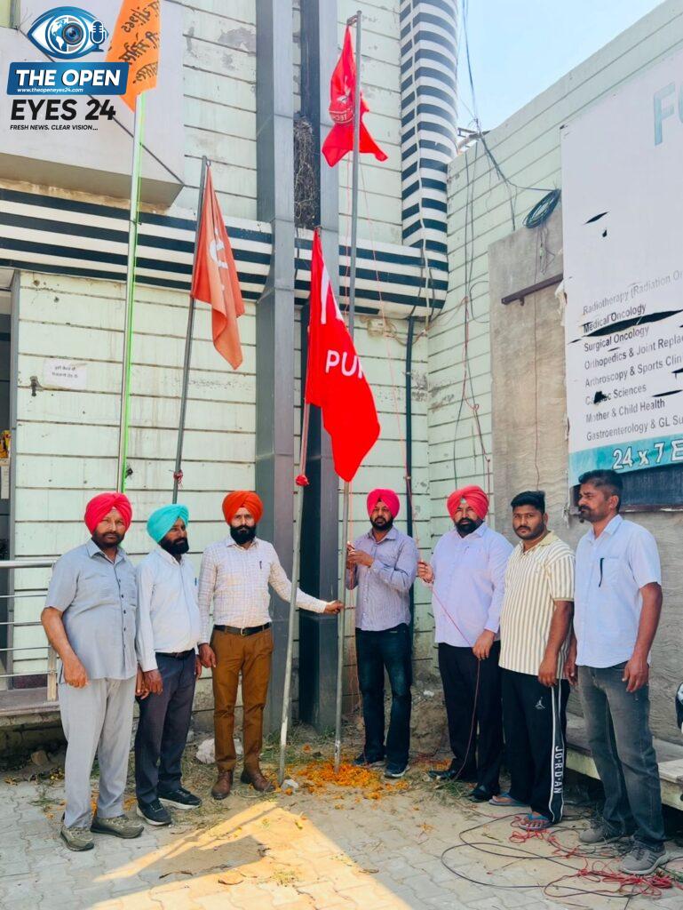 ਟੀ.ਐਸ.ਯੂ. ਸਰਕਲ ਬਰਨਾਲਾ ਵੱਲੋਂ ਕੌਮਾਂਤਰੀ ਮਜ਼ਦੂਰ ਦਿਵਸ ਮੌਕੇ ਸ਼ਹੀਦਾਂ ਨੂੰ ਸ਼ਰਧਾਂਜਲੀਆਂ ਭੇਟ