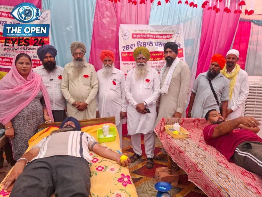 ਮਾਛੀਕੇ ਵਿਖੇ ਪ੍ਰੈੱਸ ਕਲੱਬ ਮਹਿਲ ਕਲਾਂ ਵੱਲੋਂ ਖ਼ੂਨਦਾਨ ਕੈਂਪ; ਨੌਜਵਾਨਾਂ ਨੇ ਉਤਸ਼ਾਹ ਨਾਲ ਲਿਆ ਹਿੱਸਾ