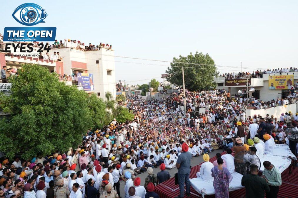 ਇਸ ਮੌਕੇ ਲੋਕ ਸਭਾ ਮੈਂਬਰ ਗੁਰਮੀਤ ਸਿੰਘ ਮੀਤ ਹੇਅਰ ਅਤੇ ਕਈ ਹੋਰ ਪਤਵੰਤੇ ਹਾਜ਼ਰ 