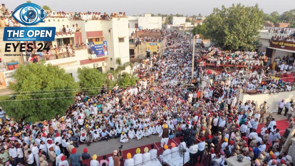 ਇਸ ਮੌਕੇ ਲੋਕ ਸਭਾ ਮੈਂਬਰ ਗੁਰਮੀਤ ਸਿੰਘ ਮੀਤ ਹੇਅਰ ਅਤੇ ਕਈ ਹੋਰ ਪਤਵੰਤੇ ਹਾਜ਼ਰ ਸ