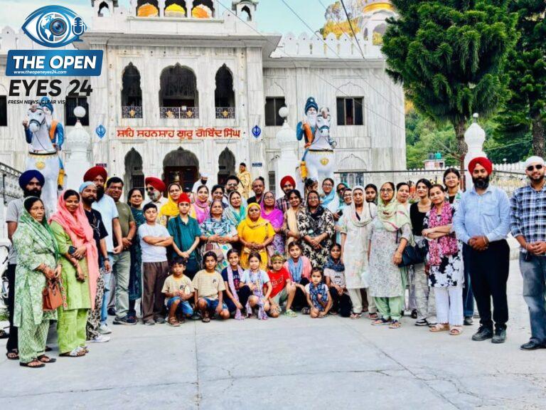 ਗੁਰਜੰਟ ਸਿੰਘ ਸੋਨਾ ਦੀ ਅਗਵਾਈ ਹੇਠ 50 ਸੰਗਤਾਂ ਦਾ ਜਥਾ ਧਾਰਮਿਕ ਯਾਤਰਾ ਕਰਕੇ ਪਰਤਿਆ