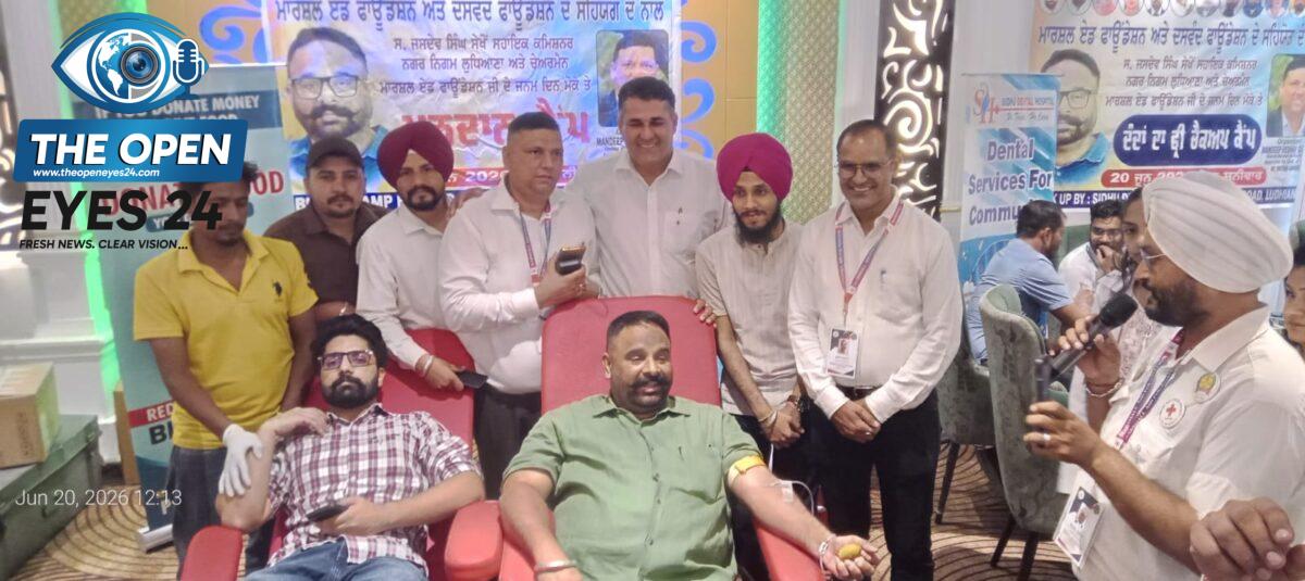 ਵਰਧਮਾਨ ਸਪੈਸ਼ਲ ਸਟੀਲਜ਼ ਲਿਮਟਿਡ ਵੱਲੋਂ ਨਗਰ ਨਿਗਮ ਦੇ ਸਹਿਯੋਗ ਨਾਲ ਮੁਫ਼ਤ ਅੱਖਾਂ ਦੀ ਜਾਂਚ ਦਾ ਲਗਾਇਆ ਗਿਆ ਵਿਸ਼ੇਸ਼ ਕੈਂਪ, ਸੈਂਕੜੇ ਲੋੜਵੰਦਾਂ ਨੂੰ ਵੰਡੀਆਂ ਗਈਆਂ ਐਨਕਾਂ