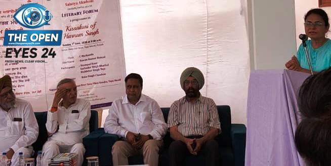 ਤਪਾ ਵਿਖੇ ਕਰਵਾਏ ਗਏ ਸਾਹਿਤਕ ਸਮਾਗਮ ਦੌਰਾਨ ਹਾਜ਼ਰ ਸ਼ਖਸੀਅਤਾਂ ਅਤੇ ਲੇਖਕ।