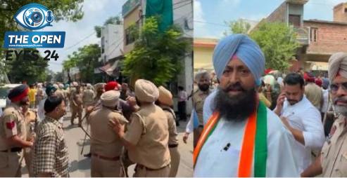 ਕਾਦੀਆਂ ਵਿੱਚ ਸੱਤਾਧਾਰੀ ਧਿਰ ਅਤੇ ਕਾਂਗਰਸੀ ਵਰਕਰਾਂ ਵਿਚਾਲੇ ਤਿੱਖੀ ਹਿੰਸਕ ਝੜਪ: ਪੁਲਿਸ ਅਧਿਕਾਰੀਆਂ ਨਾਲ ਸਿੱਧੇ ਉਲਝੇ ਵਿਰੋਧੀ ਧਿਰ ਦੇ ਨੇਤਾ ਪ੍ਰਤਾਪ ਸਿੰਘ ਬਾਜਵਾ