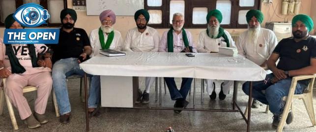 ਕਿਸਾਨ ਆਗੂਆਂ ਦੀਆਂ ਗ੍ਰਿਫ਼ਤਾਰੀਆਂ ਦੇ ਵਿਰੋਧ ਵਿੱਚ ਰੋਸ ਦਾ ਪ੍ਰਗਟਾਵਾ ਕਰਦੇ ਹੋਏ ਕ੍ਰਾਂਤੀਕਾਰੀ ਕਿਸਾਨ ਯੂਨੀਅਨ ਦੇ ਆਗੂ ਅਤੇ ਸਮਰਥਕ।