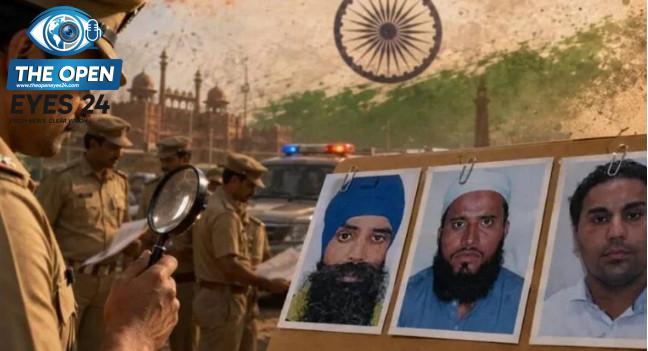  ਆਜ਼ਾਦੀ ਦਿਵਸ ਦੀ ਸੁਰੱਖਿਆ ਦੇ ਮੱਦੇਨਜ਼ਰ ਦਿੱਲੀ ਦੇ ਬਾਜ਼ਾਰਾਂ ਵਿੱਚ ਮੋਸਟ ਵਾਂਟੇਡ ਅੱਤਵਾਦੀਆਂ ਦੇ ਪੋਸਟਰ ਲਗਾਉਂਦੇ ਹੋਏ ਦਿੱਲੀ ਪੁਲਿਸ ਦੇ ਜਵਾਨ।