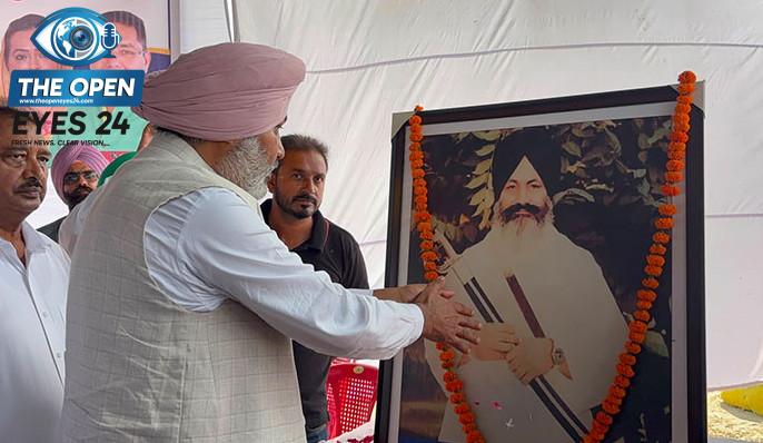 ਸੰਤ ਹਰਚੰਦ ਸਿੰਘ ਲੌਂਗੋਵਾਲ ਦੀ ਬਰਸੀ ਮੌਕੇ ਵਿੱਤ ਮੰਤਰੀ ਹਰਪਾਲ ਸਿੰਘ ਚੀਮਾ ਵੱਲੋਂ ਸ਼ਰਧਾਂਜਲੀ ਭੇਟ