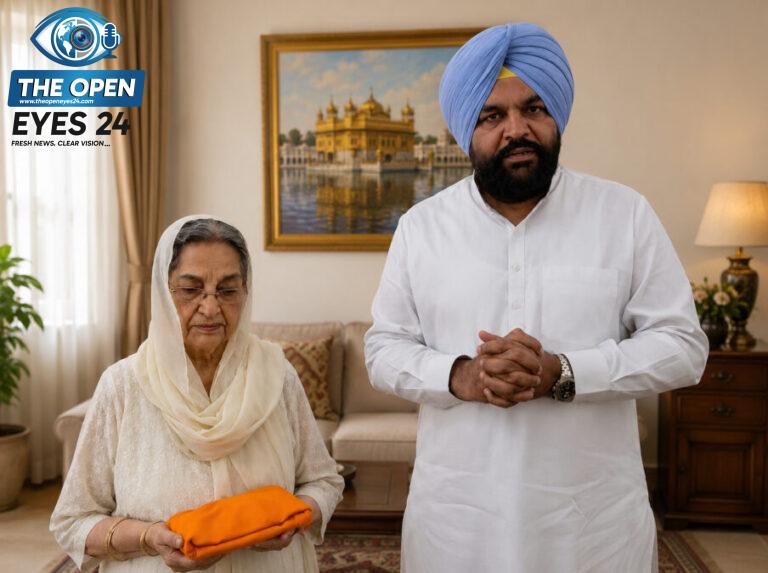 ਡਾ. ਮਨਮੋਹਨ ਸਿੰਘ ਦੀ ਧਰਮਪਤਨੀ ਗੁਰਸ਼ਰਨ ਕੌਰ ਨਾਲ ਮਿਲੇ ਸਾਂਸਦ ਗੁਰਜੀਤ ਸਿੰਘ ਔਜਲਾ, ਕਿਹਾ- ਸੱਚ ਅਤੇ ਇਮਾਨਦਾਰੀ ਦੀ ਹਮੇਸ਼ਾ ਹੁੰਦੀ ਹੈ ਜਿੱਤ