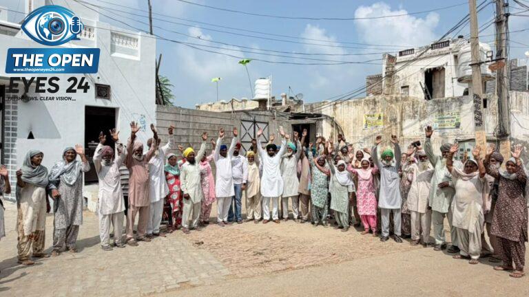 ਛੀਨੀਵਾਲ ਕਲਾਂ ਦੇ ਮਨਰੇਗਾ ਮਜ਼ਦੂਰਾਂ ਨੂੰ ਕੰਮ ਨਾ ਮਿਲਣ ’ਤੇ ਸਰਕਾਰ ਖ਼ਿਲਾਫ਼ ਰੋਸ, ਪੰਚਾਇਤ ਤੇ ਭਾਰਤੀ ਕਿਸਾਨ ਯੂਨੀਅਨ ਕਾਦੀਆਂ ਵੱਲੋਂ ਨਿਰਵਿਘਨ ਕੰਮ ਦੇਣ ਦੀ ਮੰਗ