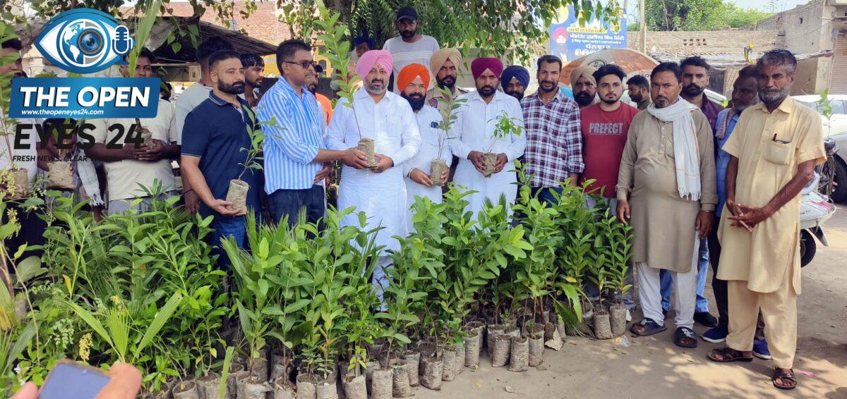 ਬਰਨਾਲਾ ਵਿਖੇ ਬਲੱਡ ਡੋਨਰ ਐਸੋਸੀਏਸ਼ਨ ਵੱਲੋਂ ਲਗਾਇਆ ਗਿਆ ਬੂਟਿਆਂ ਦਾ ਲੰਗਰ: ਵਿਧਾਇਕ ਕਾਲਾ ਢਿੱਲੋਂ ਨੇ ਕੀਤੀ ਸ਼ਿਰਕਤ