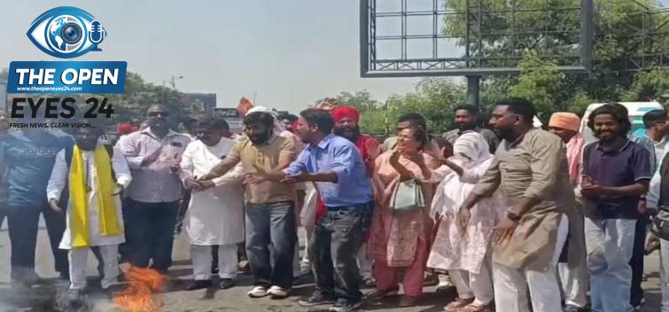 ਲੁਧਿਆਣਾ ਵਿੱਚ ਬੁੱਤ ਦੀ ਬੇਅਦਬੀ: ਅੰਮ੍ਰਿਤਸਰ ਦਾ ਭੰਡਾਰੀ ਪੁਲ ਬੰਦ, ਵਾਲਮੀਕੀ ਸੰਗਠਨਾਂ ਦਾ ਪ੍ਰਦਰਸ਼ਨ