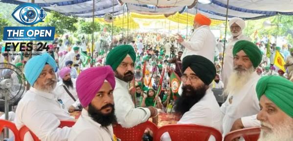 ਸਰਕਾਰ ਨਾਲ ਹੋਈ ਅਹਿਮ ਮੀਟਿੰਗ ਤੋਂ ਬਾਅਦ ਮੀਡੀਆ ਨਾਲ ਗੱਲਬਾਤ ਕਰਦੇ ਹੋਏ ਸੰਯੁਕਤ ਕਿਸਾਨ ਮੋਰਚਾ ਦੇ ਸੀਨੀਅਰ ਆਗੂ ਬਲਬੀਰ ਸਿੰਘ ਰਾਜੇਵਾਲ।