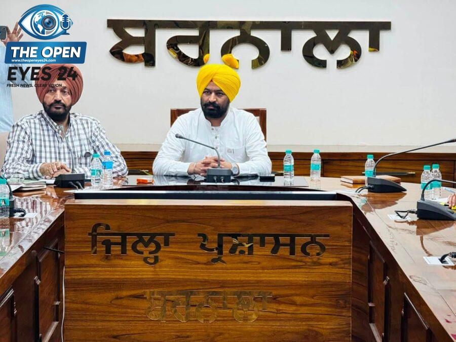 ਮੁੱਖ ਮੰਤਰੀ ਭਗਵੰਤ ਮਾਨ ਦੀ ਅਗਵਾਈ ਹੇਠ ਪਿੰਡਾਂ ਦੀ ਤਰੱਕੀ ਨੂੰ ਨਵੀਂ ਰਫ਼ਤਾਰ ਦੇਣ ਲਈ ਯਤਨ ਜਾਰੀ: ਵਿਧਾਇਕ ਲਾਭ ਸਿੰਘ ਉੱਗੋਕੇ ਨੇ ਹਲਕਾ ਭਦੌੜ ਦੇ ਸਰਪੰਚਾਂ ਨਾਲ ਕੀਤੀ ਅਹਿਮ ਮੀਟਿੰਗ