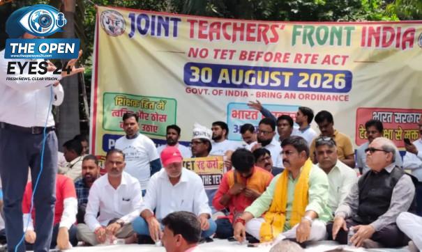 ਟੈਟ ਦੀ ਸ਼ਰਤ ਥੋਪਣ ਵਿਰੁੱਧ ਡੀਟੀਐੱਫ ਪੰਜਾਬ ਵੱਲੋਂ ਨਵੀਂ ਦਿੱਲੀ ਵਿਖੇ ਹੋਏ ਰੋਸ ਪ੍ਰਦਰਸ਼ਨ ਵਿੱਚ ਭਰਵੀਂ ਸ਼ਮੂਲੀਅਤ